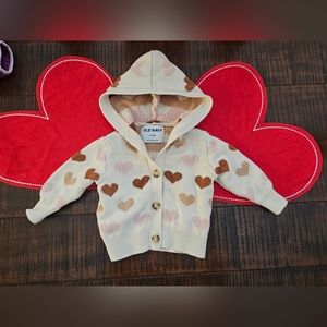 Old Navy Heart Sweater